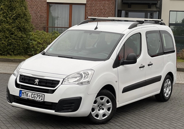 Peugeot Partner cena 34999 przebieg: 233627, rok produkcji 2017 z Piotrków Trybunalski małe 301